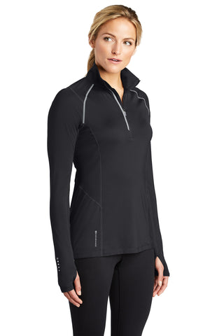 OGIO Ladies Nexus 1/4-Zip Pullover (Blacktop)