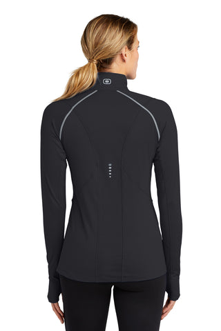 OGIO Ladies Nexus 1/4-Zip Pullover (Blacktop)