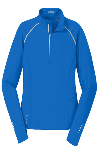 OGIO Ladies Nexus 1/4-Zip Pullover (Electric Blue)