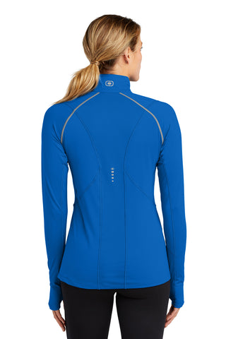 OGIO Ladies Nexus 1/4-Zip Pullover (Electric Blue)