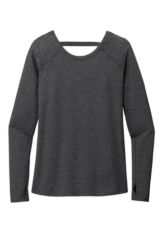 OGIO Ladies Force Long Sleeve Tee (Blacktop Heather)