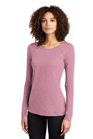 OGIO Ladies Force Long Sleeve Tee (Lilac Heather)