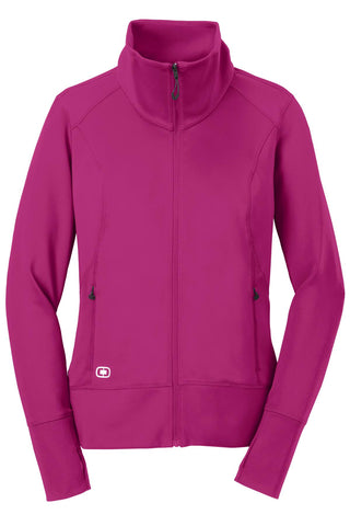 OGIO Ladies Fulcrum Full-Zip (Flush Pink)