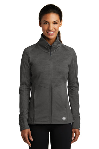 OGIO Ladies Sonar Full-Zip (Blacktop Heather)