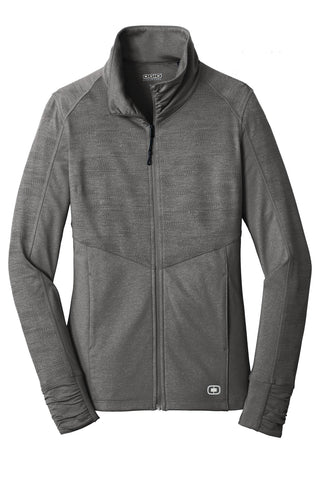 OGIO Ladies Sonar Full-Zip (Track Grey Heather)