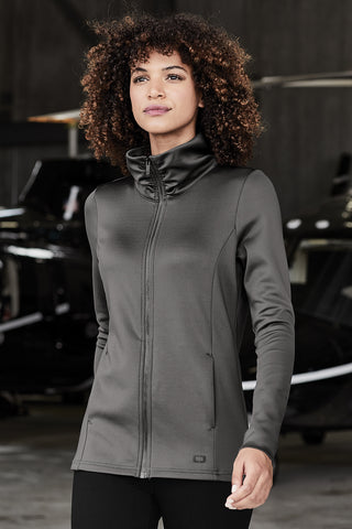 OGIO Ladies Modern Performance Full-Zip (Tarmac Grey)