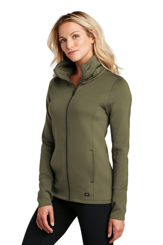 OGIO Ladies Modern Performance Full-Zip (Deep Olive)