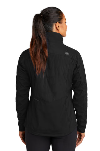 OGIO Ladies Brink Soft Shell (Blacktop)