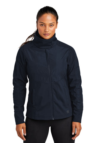 OGIO Ladies Brink Soft Shell (Propel Navy)