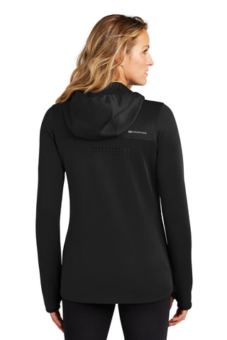 OGIO Ladies Stealth Full-Zip Jacket (Blacktop)