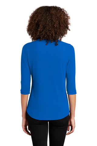 OGIO Ladies Jewel Henley (Electric Blue)