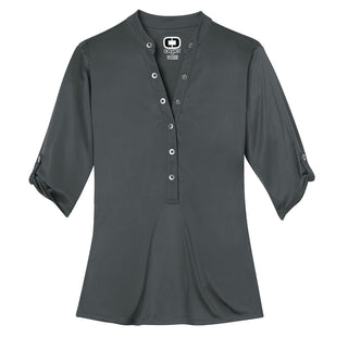 OGIO Crush Henley (Diesel Grey)