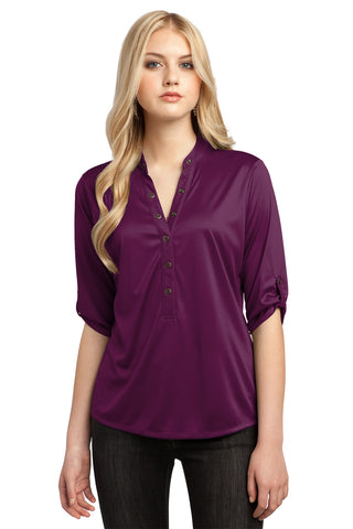 OGIO Crush Henley (Purple Luxe)