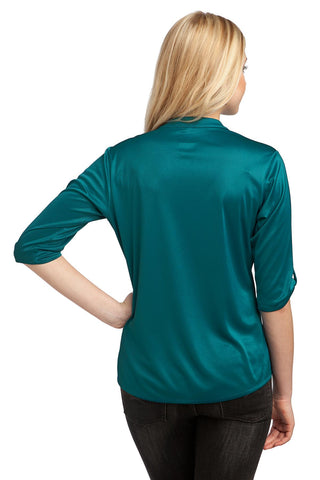 OGIO Crush Henley (Torque Teal)