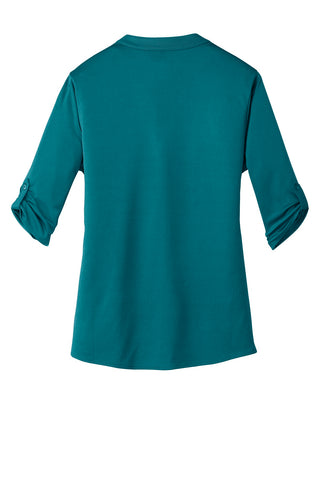 OGIO Crush Henley (Torque Teal)