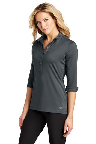 OGIO Ladies Gauge Polo (Diesel Grey)