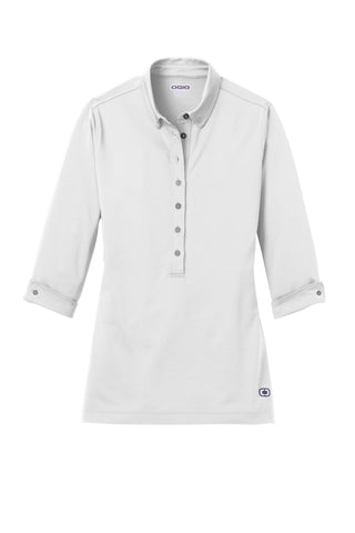 OGIO Ladies Gauge Polo (White)