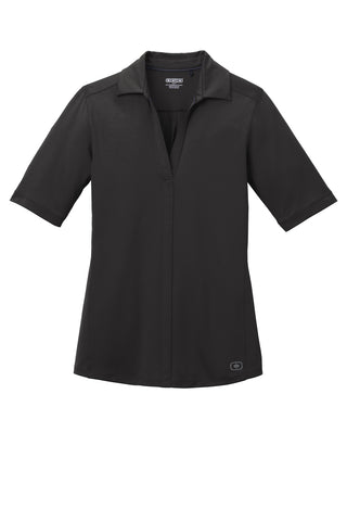 OGIO Ladies Metro Polo (Blacktop)