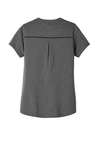 OGIO Ladies Tread Henley (Blacktop Heather)