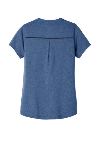 OGIO Ladies Tread Henley (Blue Heather)