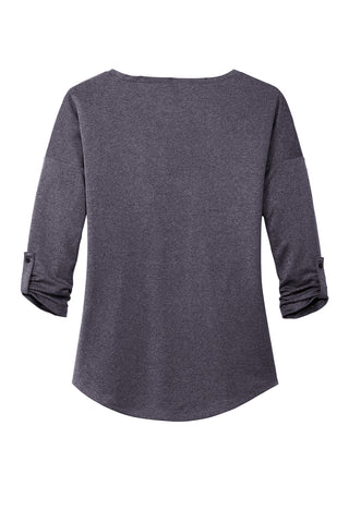 OGIO Ladies Gravitate Scoop 3/4-Sleeve (Navy Heather)