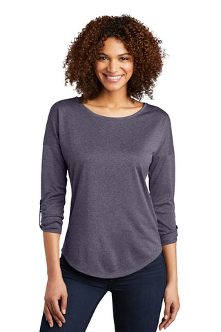 OGIO Ladies Gravitate Scoop 3/4-Sleeve (Navy Heather)