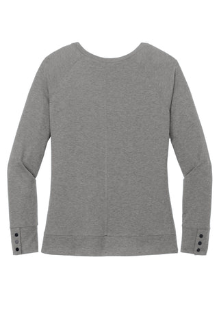 OGIO Ladies Command Long Sleeve Scoop Neck (Gear Grey)