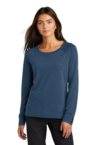 OGIO Ladies Command Long Sleeve Scoop Neck (Spar Blue)