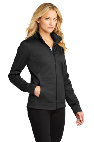 OGIO Ladies Torque II Jacket (Blacktop/ Diesel Grey)