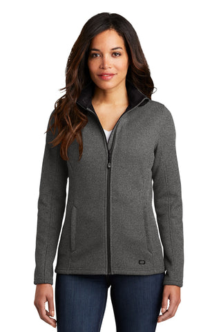 OGIO Ladies Grit Fleece Jacket (Diesel Grey Heather)