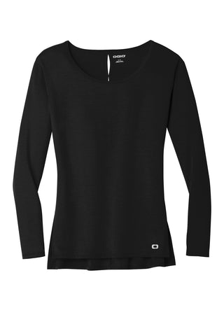 OGIO Ladies Luuma Long Sleeve Tunic (Blacktop)