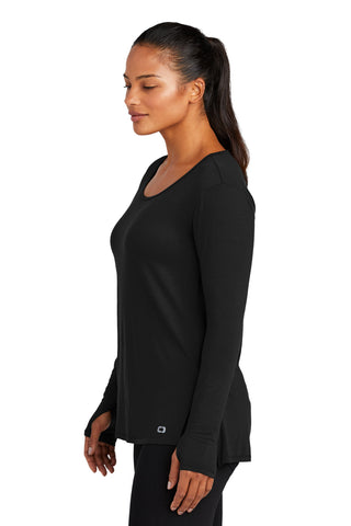 OGIO Ladies Luuma Long Sleeve Tunic (Blacktop)