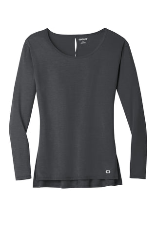 OGIO Ladies Luuma Long Sleeve Tunic (Diesel Grey)