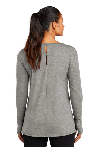 OGIO Ladies Luuma Long Sleeve Tunic (Petrol Grey Heather)