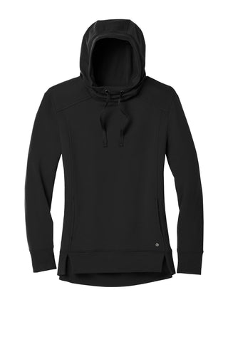 OGIO Ladies Luuma Pullover Fleece Hoodie (Blacktop)