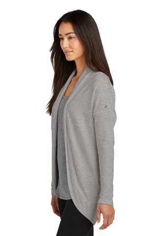 OGIO Ladies Luuma Cocoon Fleece (Petrol Grey Heather)