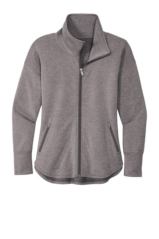 OGIO Ladies Luuma Full-Zip Fleece (Petrol Grey Heather)