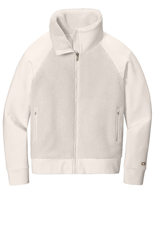 OGIO Ladies Luuma Sherpa Full-Zip (Ivory Snow)