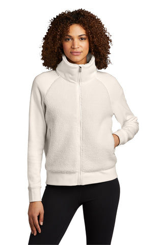 OGIO Ladies Luuma Sherpa Full-Zip (Ivory Snow)