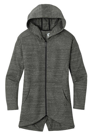 OGIO Ladies Flux Full-Zip Hoodie (Tarmac Grey Heather)