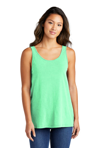 Port & Company Ladies Beach Wash Garment-Dyed Tank (Jadeite)