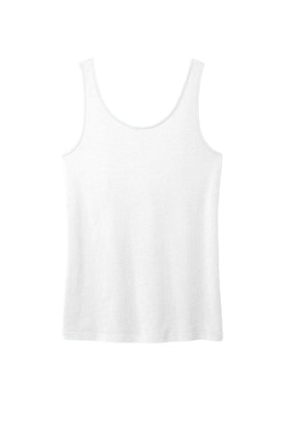 Port & Company Ladies Beach Wash Garment-Dyed Tank (White)