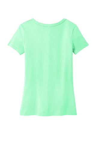 Port & Company Ladies Beach Wash Garment-Dyed V-Neck Tee (Jadeite)