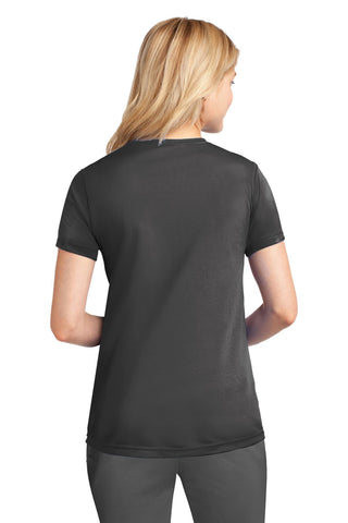 Port & Company Ladies Performance Tee (Charcoal)