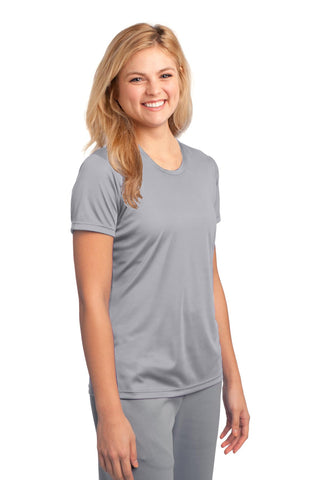 Port & Company Ladies Performance Tee (Silver)