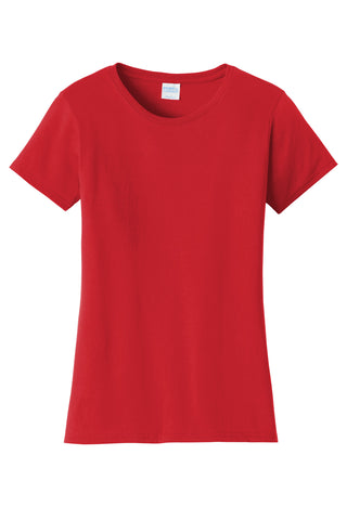 Port & Company Ladies Fan Favorite Tee (Bright Red)