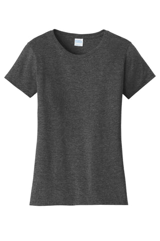 Port & Company Ladies Fan Favorite Tee (Dark Heather Grey)