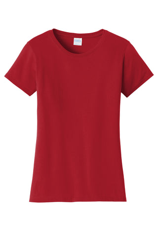 Port & Company Ladies Fan Favorite Tee (Team Cardinal)