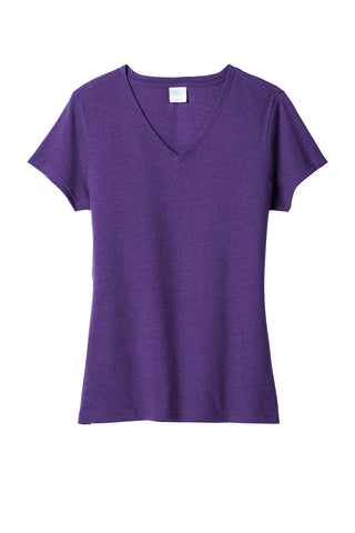 Port & Company Ladies Fan Favorite Blend V-Neck Tee (Team Purple Heather)