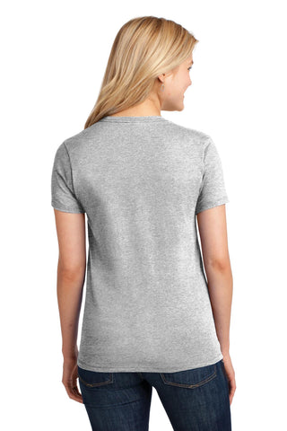 Port & Company Ladies Core Cotton Tee (Ash)